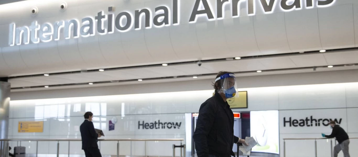 Η Βρετανία αίρει από τις 10 Ιουλίου την υποχρεωτική καραντίνα για τους ταξιδιώτες